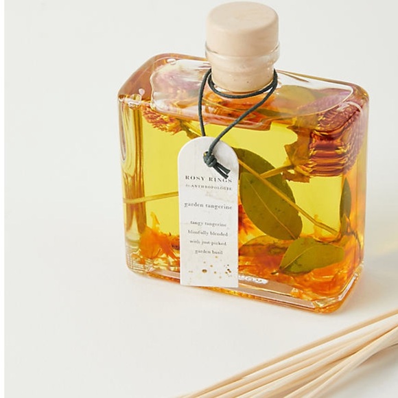 NWT Anthropologie Terrain ROSY RINGS Botanical Reed Diffuser Garden Tangerine - Picture 1 of 1